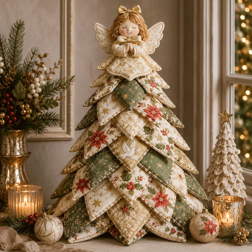 New Products 50 %OFF -- 🌲DIY Quilted Santa Christmas Tree Kit