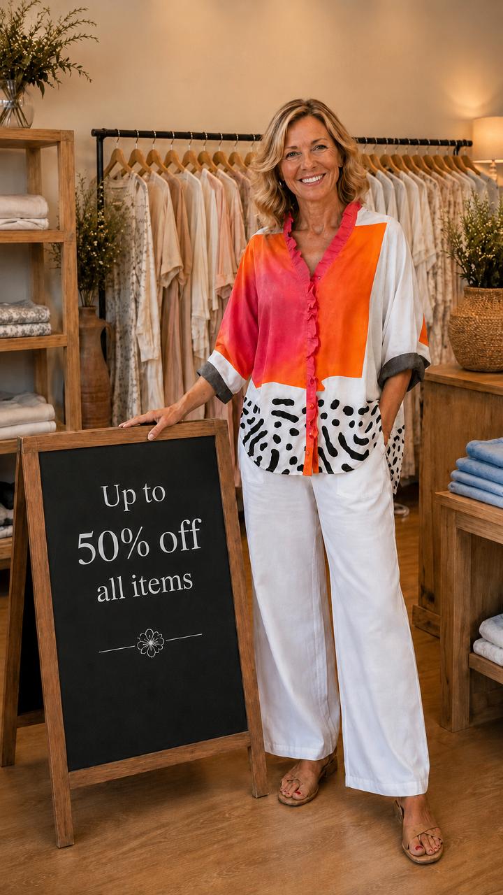 š„š„Last day 50%OFFš Elegant Breezy Summer Blouse