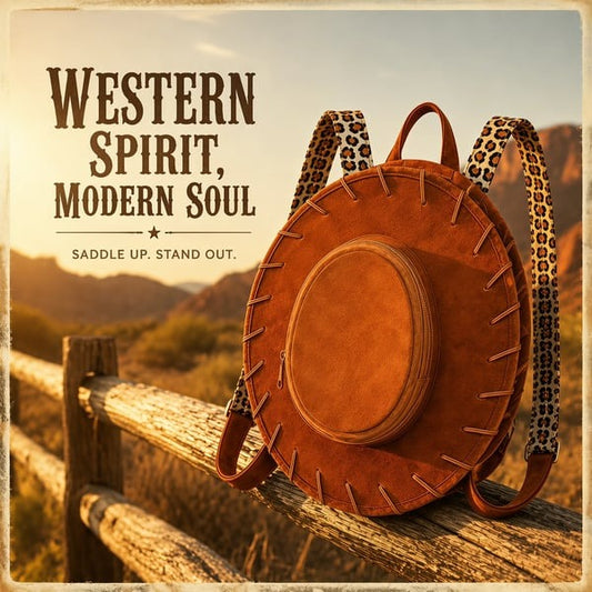🔥🤠Western Cowgirl Hat Backpack👜