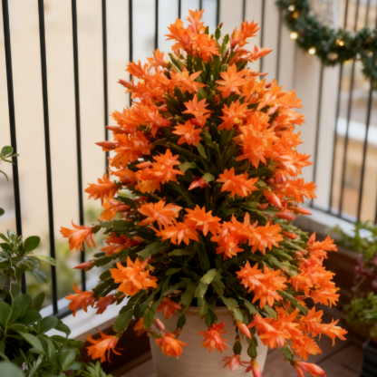 🦀🌵Christmas Cactus bulbs  – A Warm Bloom in Winter