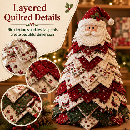 New Products 50 %OFF -- 🌲DIY Quilted Santa Christmas Tree Kit