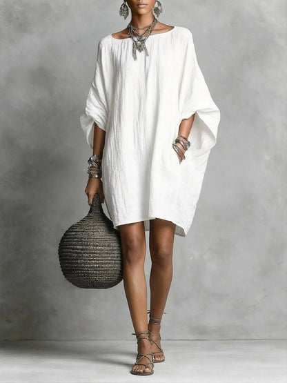 🌿🌿Casual cotton and linen dress🌿🌿