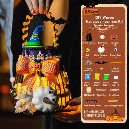 Free shipping🎃DIY Light-Up Halloween Trick-or-Treat Basket Kit👻 Let Kids Create the Basket They’ll Proudly Carry on Halloween Night! ✨