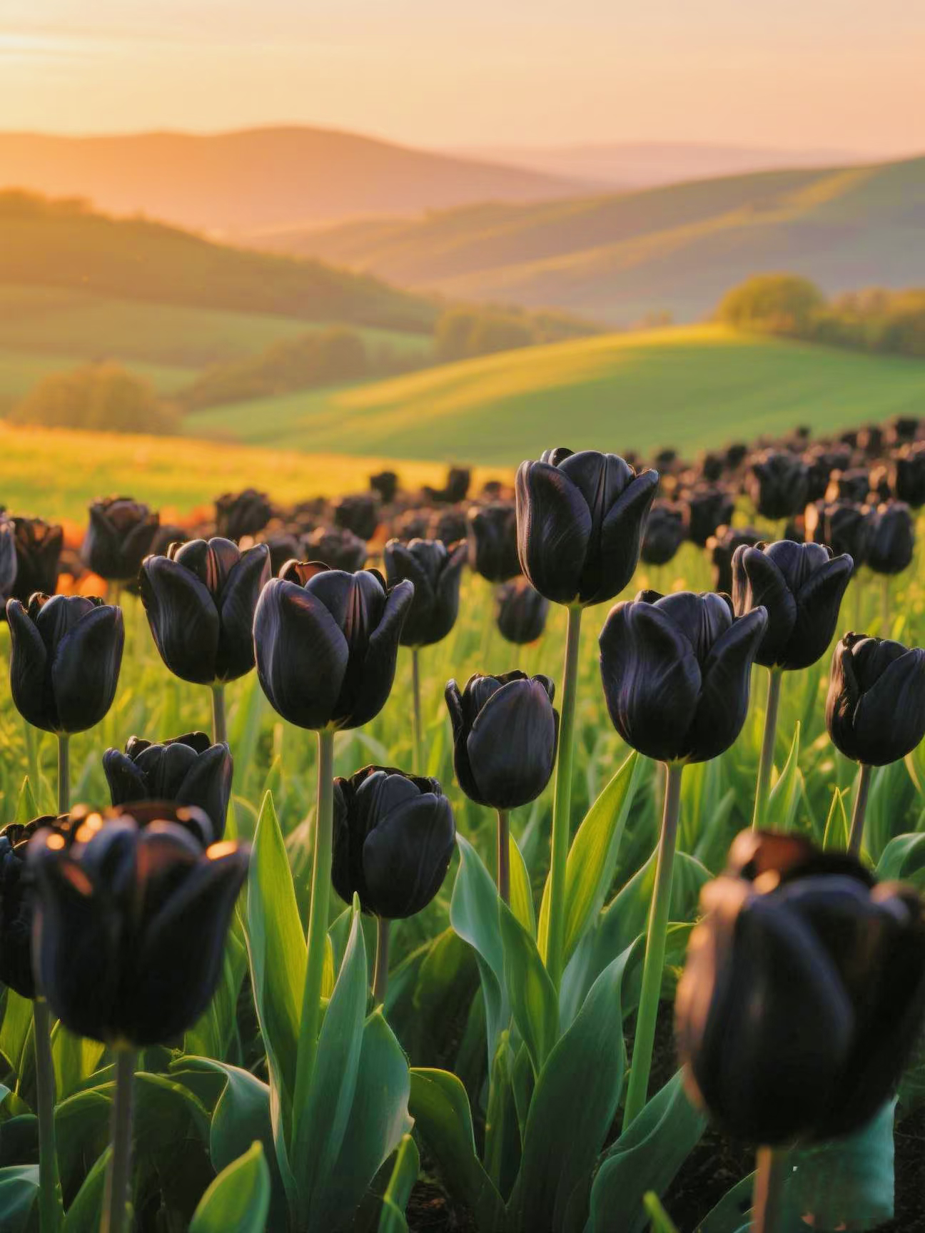 🌷 Rare Flame Bird Tulips - Bulb Plants