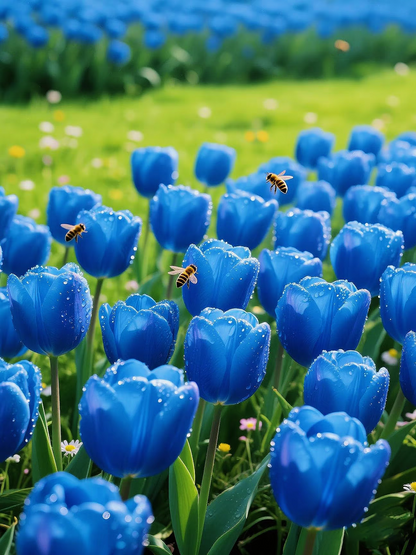 🌷 Rare Flame Bird Tulips - Bulb Plants