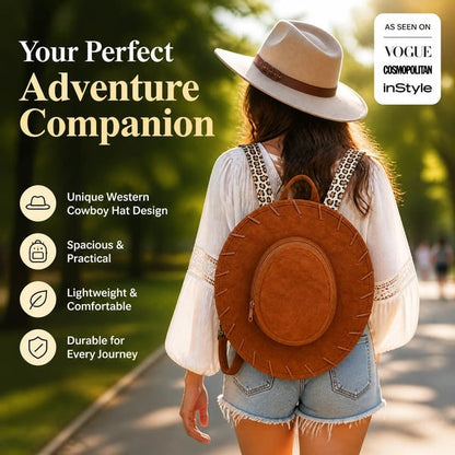 🔥🤠Western Cowgirl Hat Backpack👜