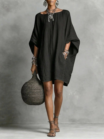 🌿🌿Casual cotton and linen dress🌿🌿
