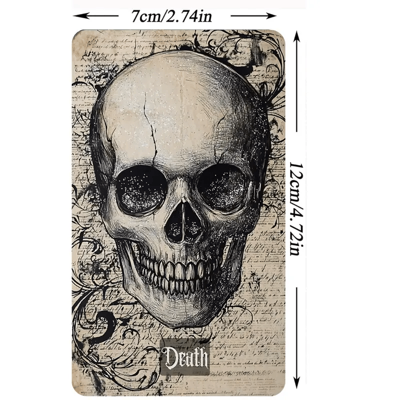🔥Last Day 49% OFF - 💀🖤Vintage Gothic Tarot Cards Set - 78 Tarot Cards Deck