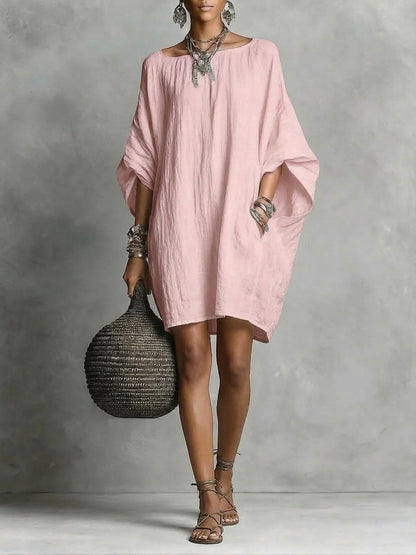 🌿🌿Casual cotton and linen dress🌿🌿