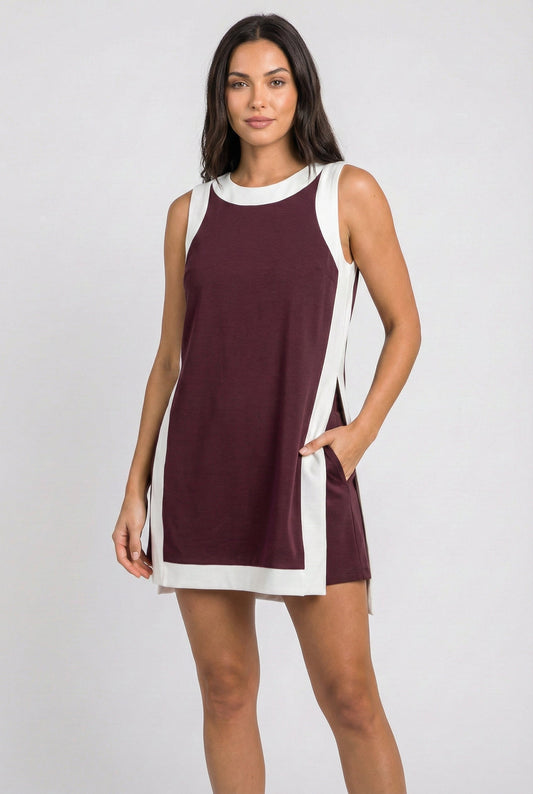 Two-Piece Open-Front Top & Shorts Set