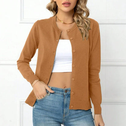 🎉 2026 Sale — Over 50,000 Sold!💞  Women's Classic Crew Neck Cardigan